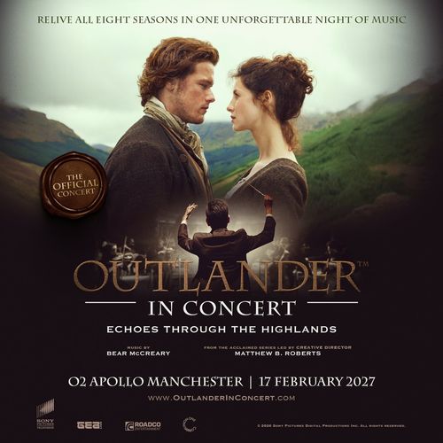 OUTLANDER IN CONCERT Bear McCreary at O2 Apollo on 17 February 2027 gig poster