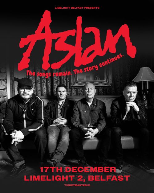 Aslan at Limelight 2 on 17 December 2026 gig poster