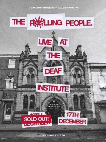 The Rolling People Live at The Deaf Institute The Rolling People at The Deaf Institute on 17 December 2026 gig poster