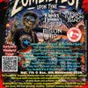 ZOMBIEFEST UPON TYNE Riff Raff Rocks, Tubesnake, Southern Incorporated, The Loft Boys, Ray Stubbs R & B Allstars, Dirt Road Band, The Panic Buyers, Archie Brown & the Young Bucks, Bison Hip, Danny Needham Explosion, The West Coast Band, The Fabulous Rascals, Paul Big Red Randall w/ Julia & Tommy Stead, The Bandits, James Oliver Band, Phil Caffrey, The Pistoleros, Brian Rawson Band, The Lovemakers, The Lovemakers, The Whisky Flowers gig poster