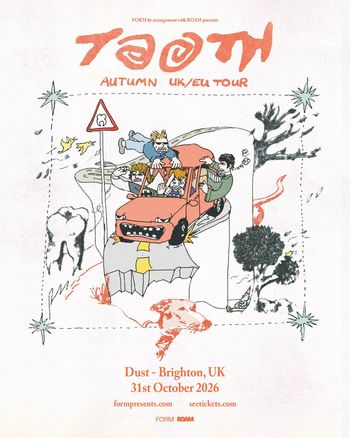 T@TH - AUTUMN UK/EU TOUR T@TH at Dust on 31 October 2026 gig poster