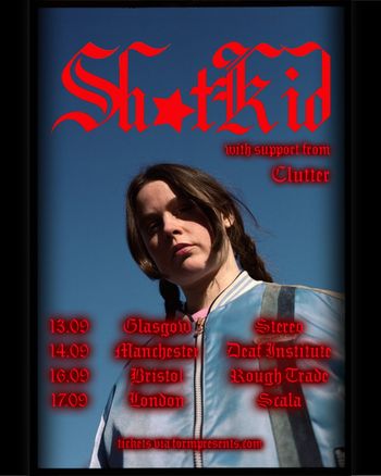 Shu*Kid Clutter september 2026 tour poster