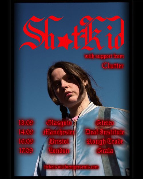Shu*Kid Clutter september 2026 tour poster