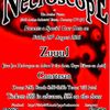 NecroscopE COURTESAN, Zuuul gig poster
