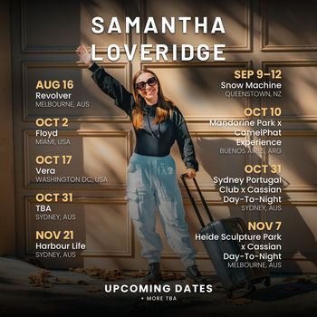 SAMANTHA LOVERIDGE at Floyd on 2 October 2026 gig poster