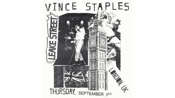 VINCE STAPLES at 26 Leake Street on 3 September 2026 gig poster