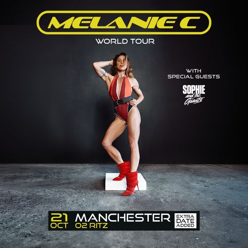 MELANIE C WORLD TOUR Melanie C, Sophie and the Giants october 2026 tour poster