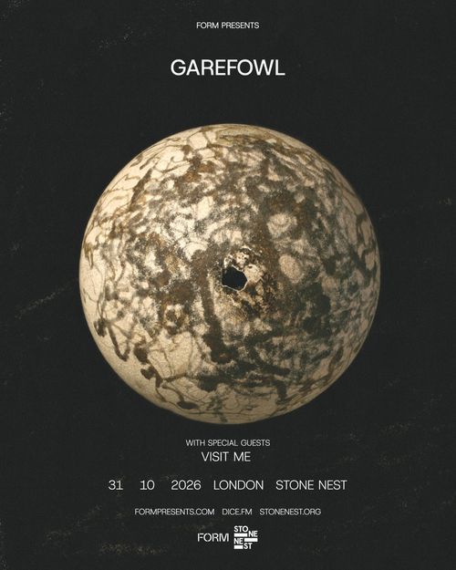 GAREFOWL VISIT ME at STONE NEST on 31 October 2026 gig poster