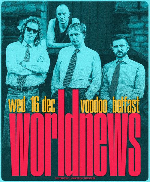 worldnews World News at voodoo on 16 December 2026 gig poster