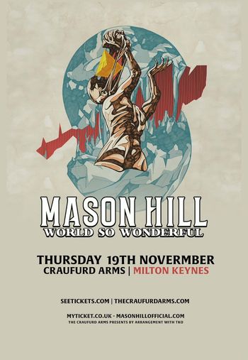 MASON HILL - WORLD SO WONDERFUL Mason Hill at Craufurd Arms on 19 November 2026 gig poster