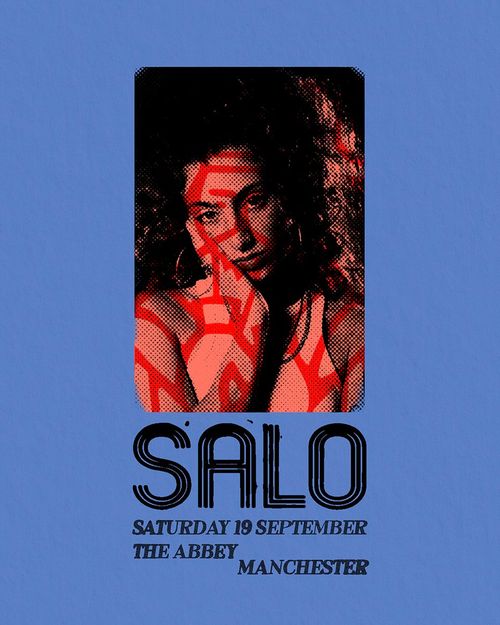 SALO at The Abbey on 19 September 2026 gig poster