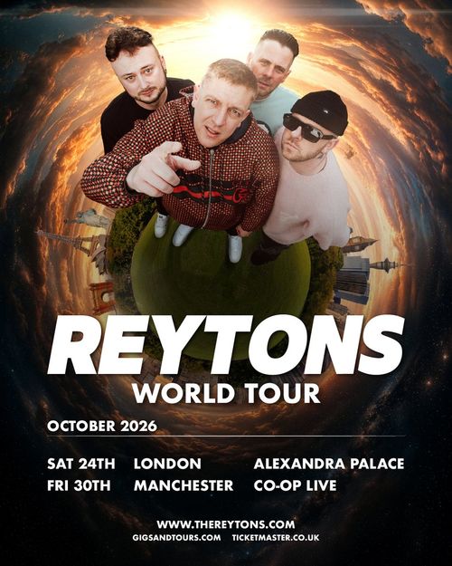 Reytons World Tour The Reytons october 2026 tour poster