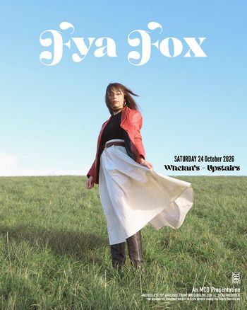 Fya Fox at Whelan's - Upstairs on 24 October 2026 gig poster