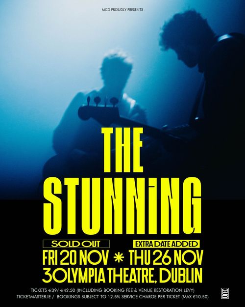 The Stunning november 2026 tour poster