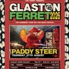 GLASTON FERRET 2026 Paddy Steer gig poster