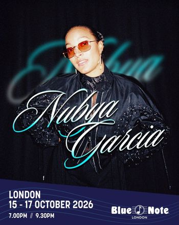 Nubya Garcia october 2026 tour poster