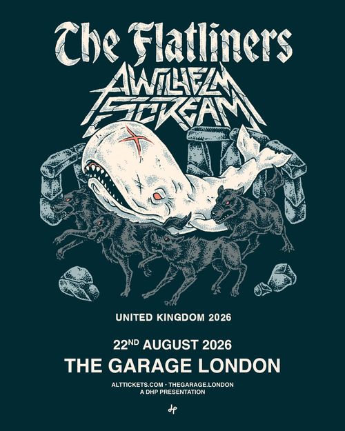 The Flatliners + A Wilhelm Scream The Flatliners, A Wilhelm Scream at The Garage on 22 August 2026 gig poster