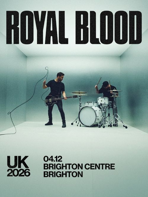 Royal Blood UK 2026 unpeople, Royal Blood november 2026 to december 2026 tour poster