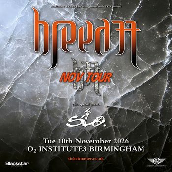 breed - NOV TOUR Breed, SLO at O2 INSTITUTE3 on 10 November 2026 gig poster