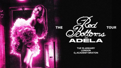 THE Red Bottoms TOUR - ADÉLA ADÉLA at O2 ACADEMY BRIXTON on 19 January 2027 gig poster