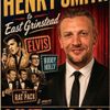 HENRY SMITH to East Grinstead Elvis, BUDDY HOLLY, THE RAT PACK, Henry Smith gig poster