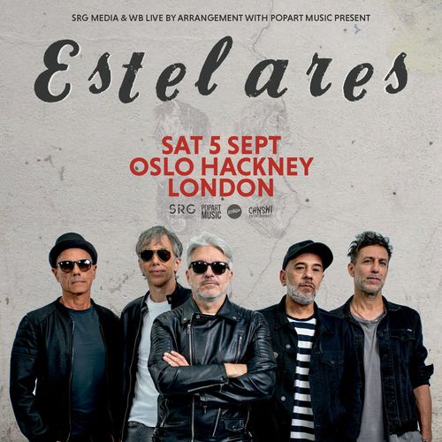 Estelares at Oslo on 5 September 2026 gig poster