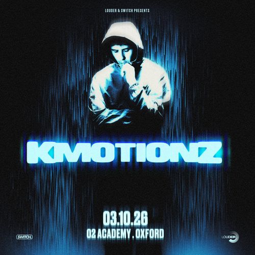 KMOTIONZ K Motionz at O2 Academy on 3 October 2026 gig poster