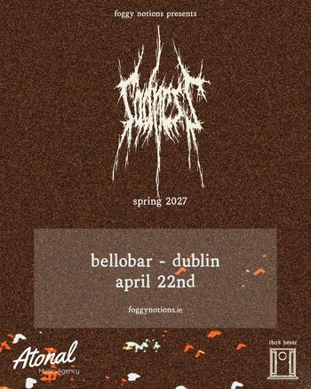 STOMACH at bellobar on 22 April 2027 gig poster