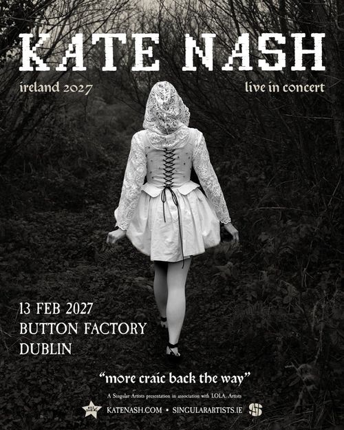 KATE NASH - live in concert Kate Nash at BUTTON FACTORY on 13 February 2027 gig poster