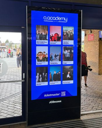 O2 Academy Brixton Live Music Events Songer, Yard Act, Beartooth, Maverick Sabre, The Snuts, The Mary Wallopers, The Big Moon, Metric, Broken Social Scene and Stars, Hard‐Fi september 2026 to december 2026 tour poster