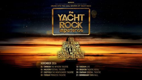 The Yacht Rock Experience november 2026 tour poster