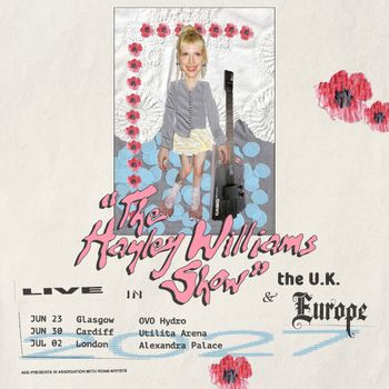 The Hayley Williams Show at Utilita Arena on 30 June 2026 gig poster