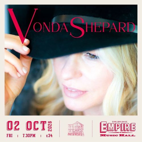 Vonda Shepard at Empire Music Hall on 2 October 2026 gig poster