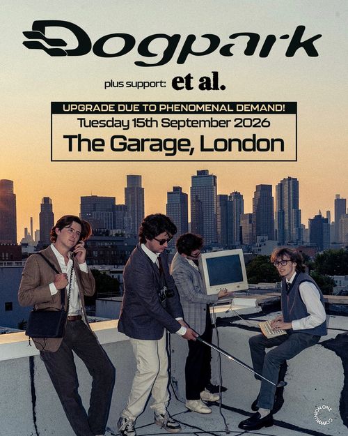 Dogpark Et Al september 2026 tour poster