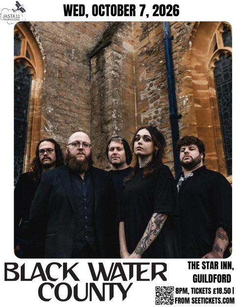 Black Water County at The Star Inn on 7 October 2026 gig poster