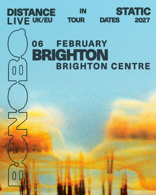 BONOBO at Brighton Centre on 6 February 2027 gig poster