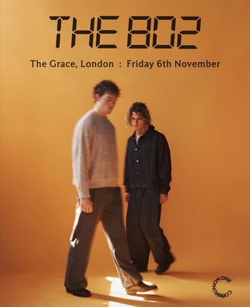 THE BO2 at The Grace on 6 November 2026 gig poster