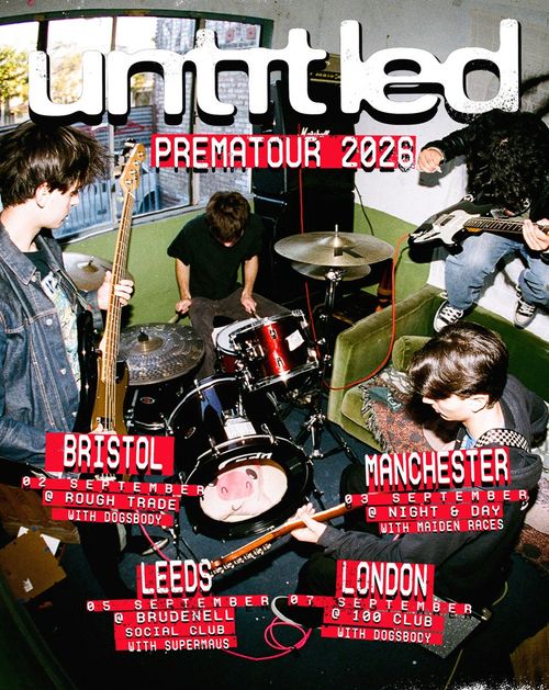 Untitled Prematour 2026 untitled september 2026 tour poster