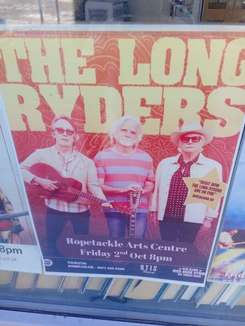 THE LONG RYDERS at Ropetackle Arts Centre on 2 October 2026 gig poster