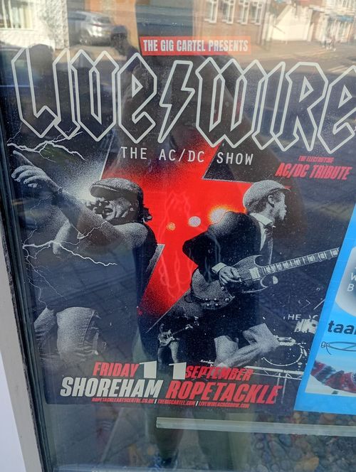 LIVE WIRE - THE AC/DC SHOW Livewire at Ropetackle on 11 September 2026 gig poster