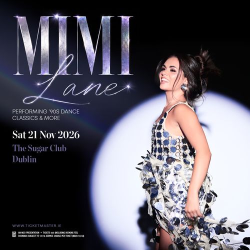 MIMI Lane at The Sugar Club on 21 November 2026 gig poster
