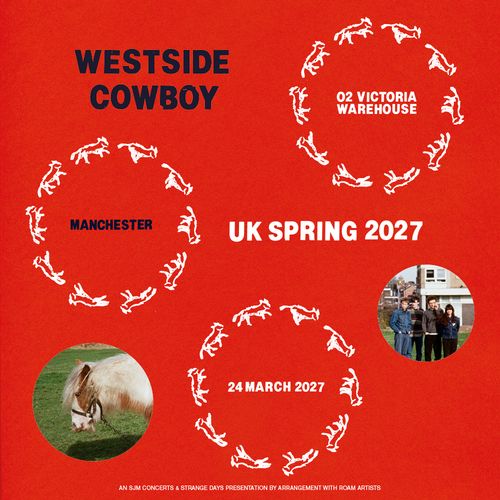 WESTSIDE COWBOY at O2 Victoria Warehouse on 24 March 2027 gig poster