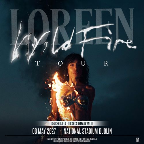 LOREEN - Wild Fire Tour Loreen at National Stadium on 8 May 2027 gig poster