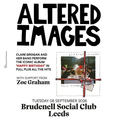 Altered Images Zoe Graham at Brudenell Social Club on 8 September 2026 gig poster