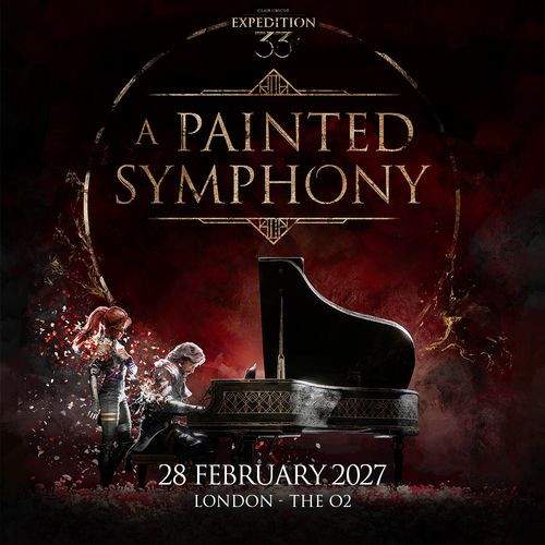 A PAINTED SYMPHONY Clair Obscur at The O2 on 28 February 2027 gig poster