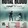 Royal Blood UK 2026 unpeople, The Xcerts, Royal Blood gig poster