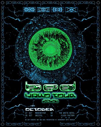 bed YAWO TOUR 2026 Bed. at Clock Factory on 28 October 2026 gig poster