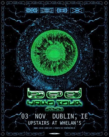 bqd YAWO TOUR 2020 bqd at Whelan's on 3 November 2026 gig poster