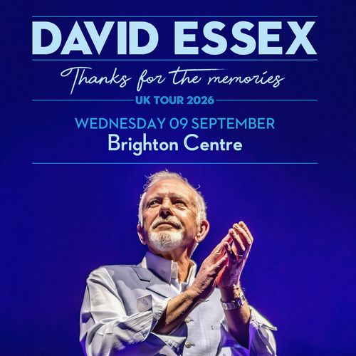 Thanks for the memories David Essex september 2026 tour poster