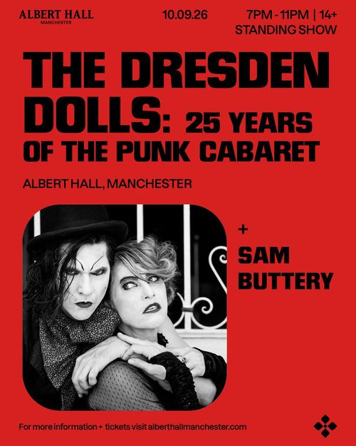 The Dresden Dolls - Yes, Virginia...(Tailor's Version) The Dresden Dolls, SAM BUTTERY september 2026 tour poster